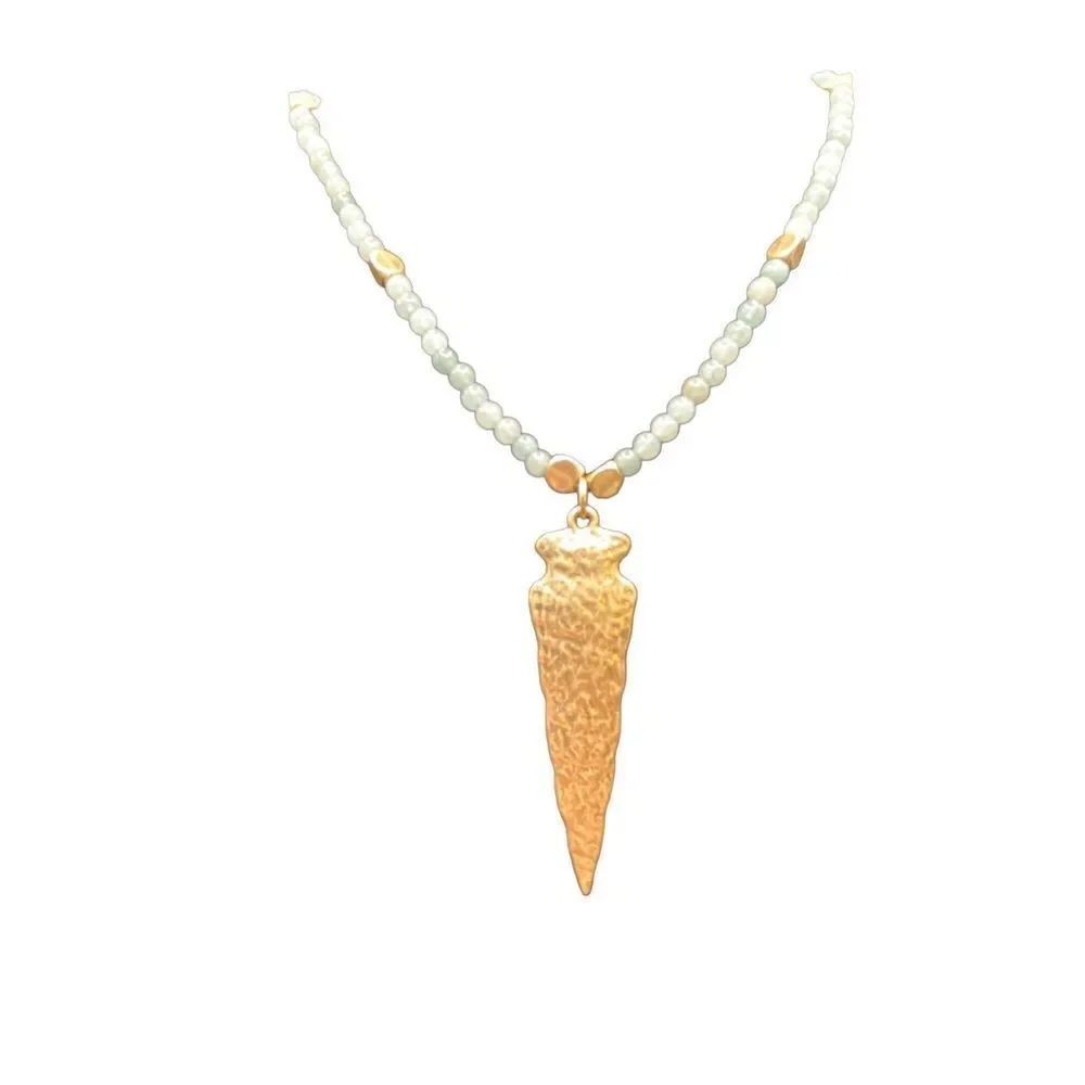 Chico's Horn Pendant Necklace unbranded arrowhead necklace set of two